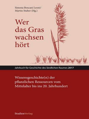 cover image of Wer das Gras wachsen hört